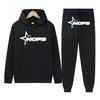2026Y2KNOES Hoodie Set Sweatshirt Two-piece Gothic Punk Rock Streetwear Hip-hop Style