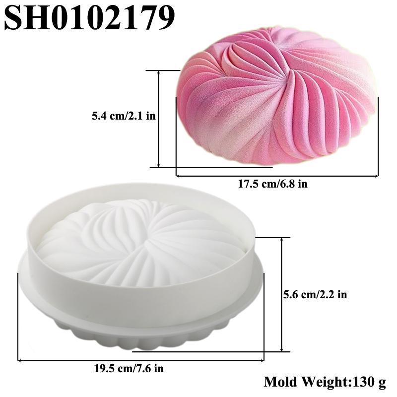 Food Grade Silicone Cake Molds Single Cell Mousse Moulds Dessert Decorating Pan Non Stick Pastry Baking Tools Kitchen Bakeware
