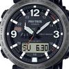 Casio Pro Trek PRW-6611Y-1JF – Solar Powered Radio-Controlled Outdoor Watch, Biomass Resin Band, Men’s Black