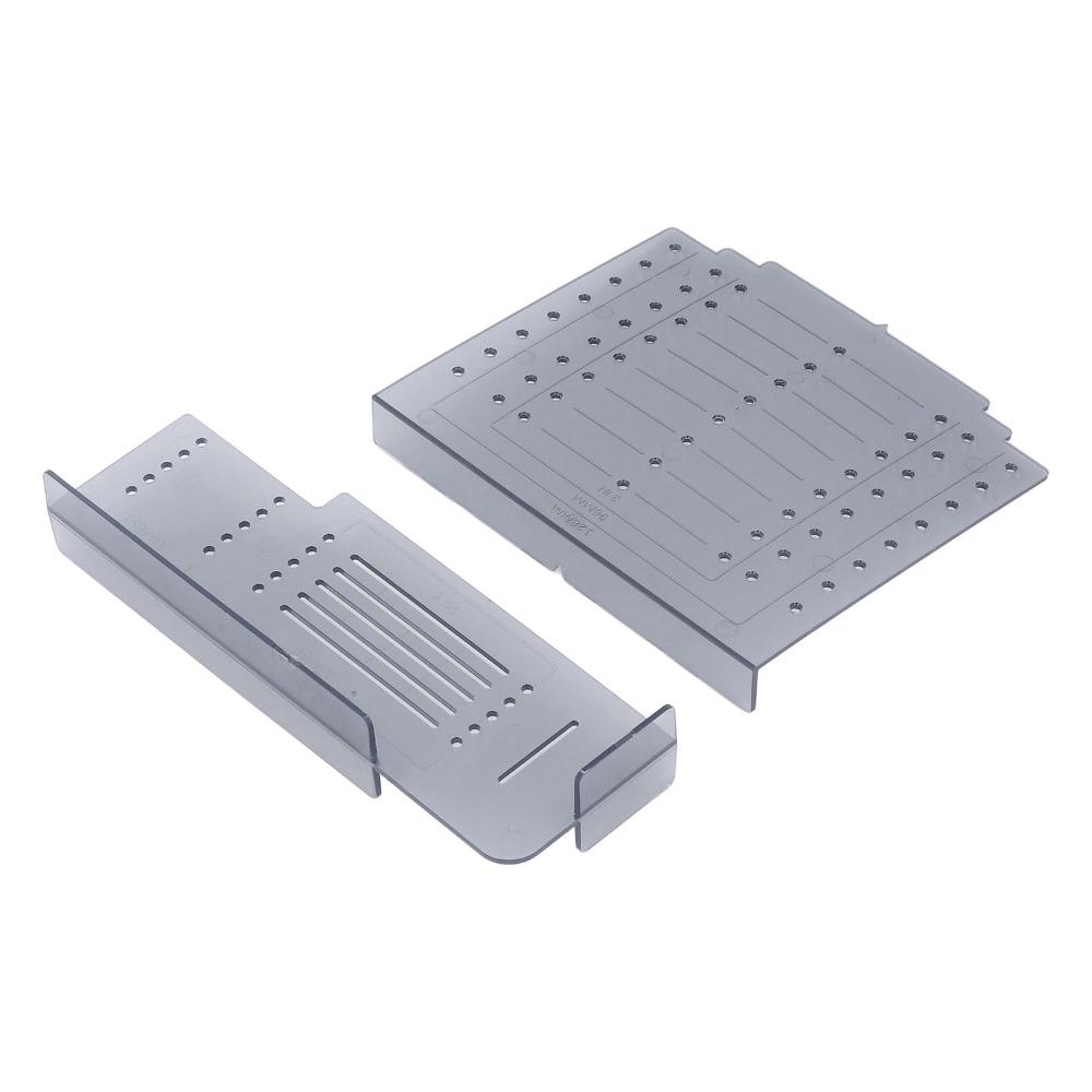 2pcs Plastic Material Cabinet Pull Drill Template  Cabinet Hardware Installation