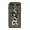 Flower Snake Painting Phone Cases For iphone 11 11Pro Max 8 7 6 6S Plus X XS MAX 5 5S SE 2020 XR Personalised Soft TPU Back Capa