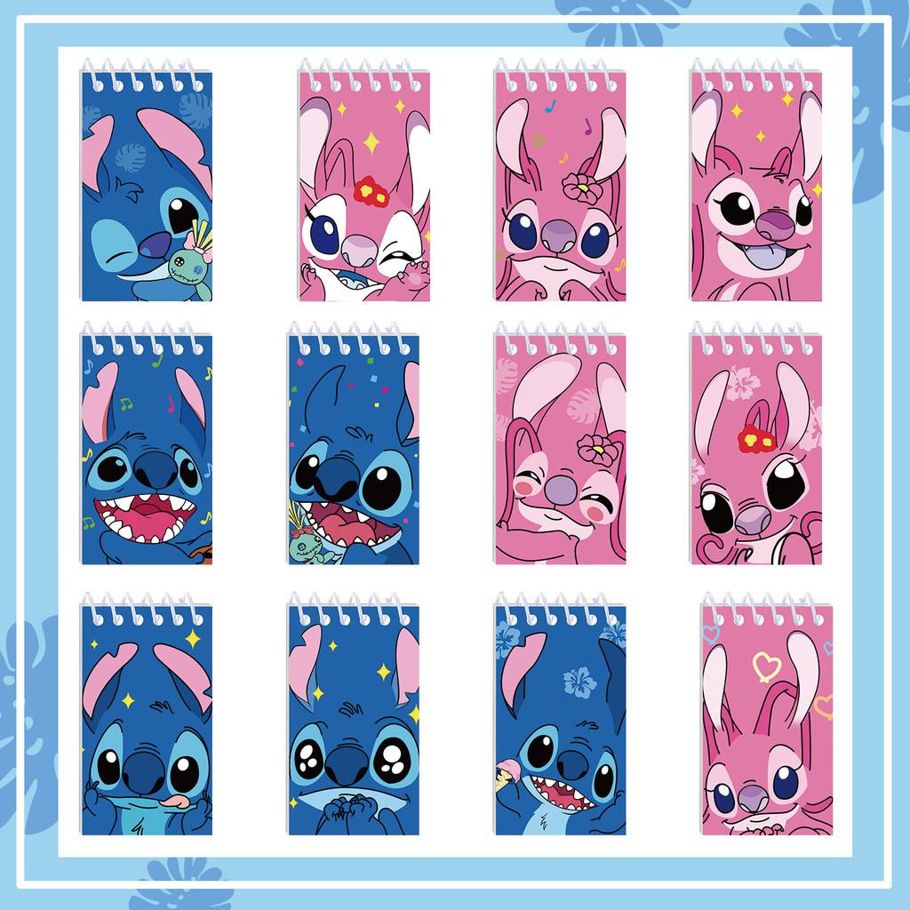 Stitch Party Notebooks Set With Pink Cartoon Design For Students Kids And