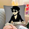 Pc Classic YYoko Ono Aesthetic Anime Pillow Case Fashion Square Pillowcase Bedroom Sofa Room Ins Decoration Leisure