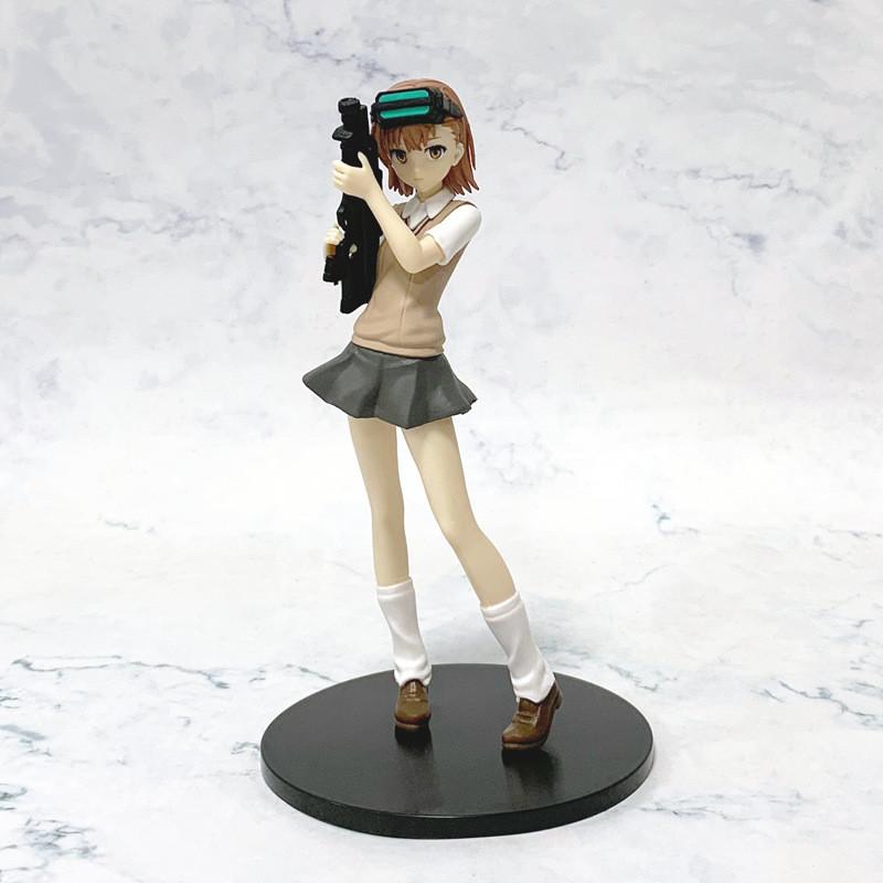 Toaru Kagaku No Railgun Misaka Mikoto Pvc Statue With Assembly For Fans And Collectors