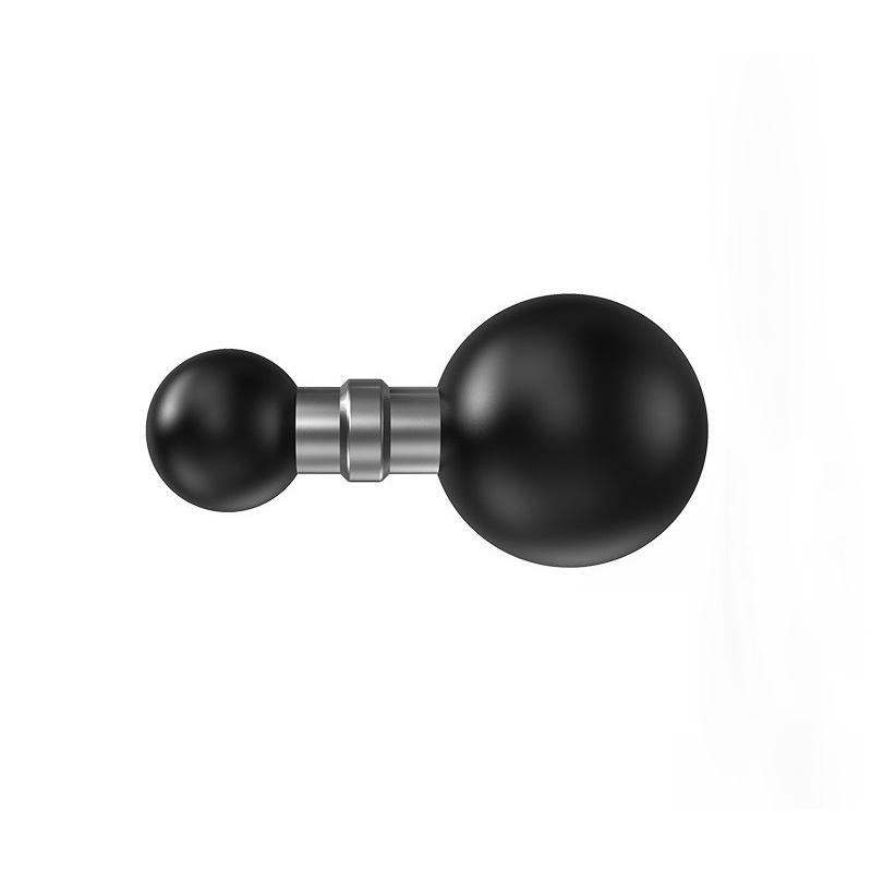 1'' Inch Ball Head Adapter for Mount Motorcycle Handlebar Clip Rearview Mirror Bracket for GoPro Insta360 Camera Accessories