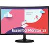 Ecran PC - SAMSUNG - LS24C360EAUXEN - 24" FHD 1920x1080 - Incurvé 1800R - Dalle VA - 4 Ms - 75 Hz - HDMI - FreeSync