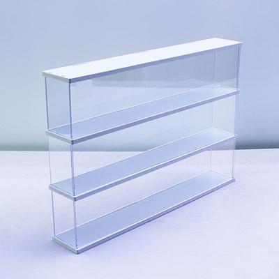 1-4-lagige Acryl-Displaybox für Figuren, Puppen, Modellautos, Aufbewahrungsschrank, Staubschutz, Blind Box Organizer, Spielzeug, Klare Displaybox