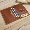 Men'S Leather Short Change Bag Crazy Horse Leather Vertical Wallet Retro Wallet Men'S Multi-Card Wallet Douyin