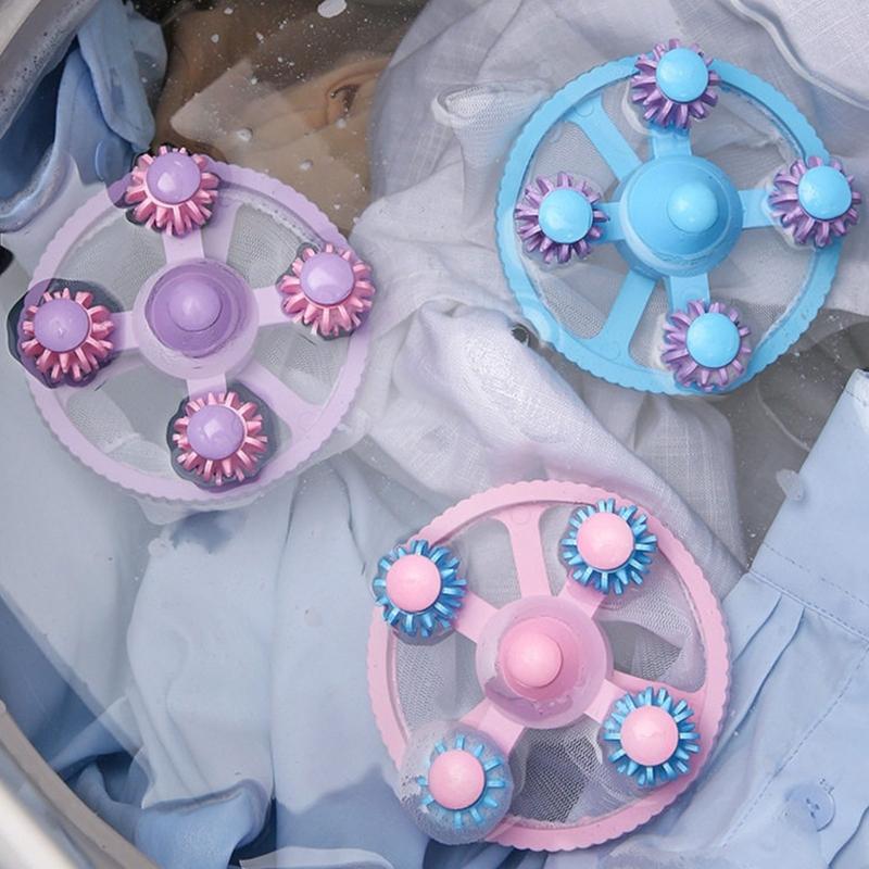 Wäsche-Schmutzsammler für Waschgänge, Waschmaschinen-Haarfänger mit Netzbeutel und Kunststoffoberteil für Tierhaare Kleidungspflege