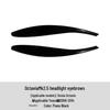 Headlight Eyelid Stickers for 2008-2014 Skoda Octavia MK2.5
