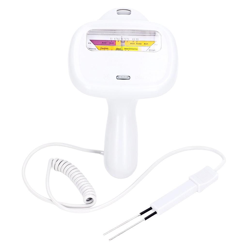 2 In 1 Chlorine PH Meter PC 102 Swimming Pool Tester Handheld CL2 Level Meter Test Spa Water