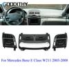 Dashboard Center Air Conditioning Panel Left Right AC Vent Grille Cover For Mercedes Benz E Class W211 2003 2004 2005 2006 2007