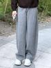 2026 Bestseller: Women's High-Waisted Retro Straight-Leg Pants - Fashionable, Slimming, Loose-Fit for Spring/Autumn