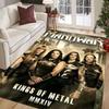 Manowar: Alfombra Power Glory Adecuada para todas las estaciones Decoración del hogar Arte para la habitación Felpudo