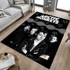 Arctic Monkeys Wave Carpet For Playroom Bedroom Living Room Sofa Home Decorkids Game Area Rug Nonslip Floor Mat