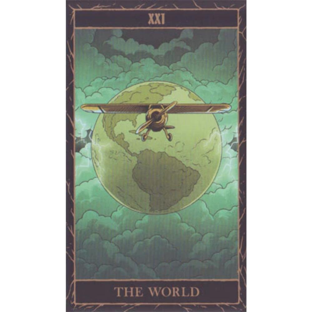 Jeu de Tarot universel des monstres, 10.3x6cm, apportez l'esprit effrayant des monstres du film classique aux lectures de Tarot, 78 cartes