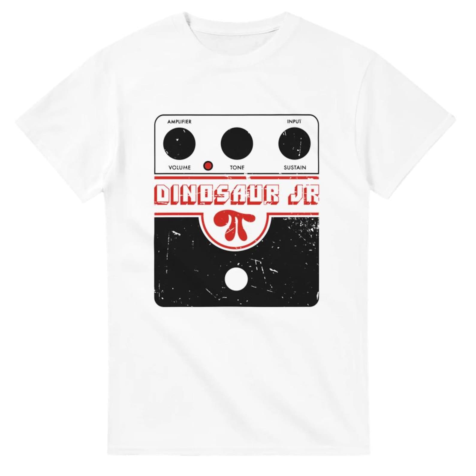 Dinosaur Jr. Big Muff Inspired Fuzz Pedal Distressed Tribute Vintage T shirt M