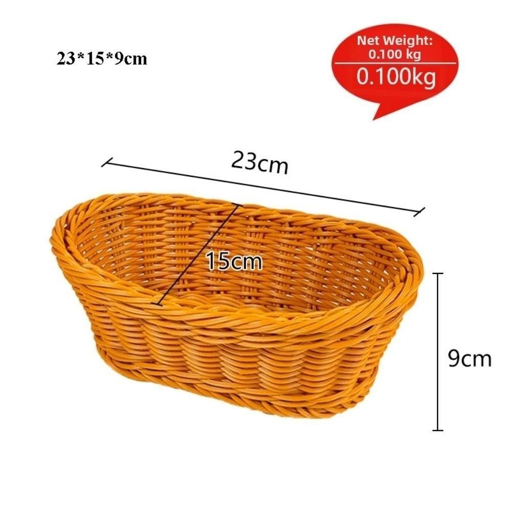Multistyles Imitation Rattan Fruit Plate  Wedding Candy Flower Storage