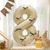 Aluminum Foil 0-9 Years Old Balloons 32inch Wedding Decorations Number Balloons  Birthday Party