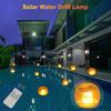 Solar Flame Floating Lights Pool Lights Outdoor Bar Flower Beds On Floating Lights Water Floating Lights