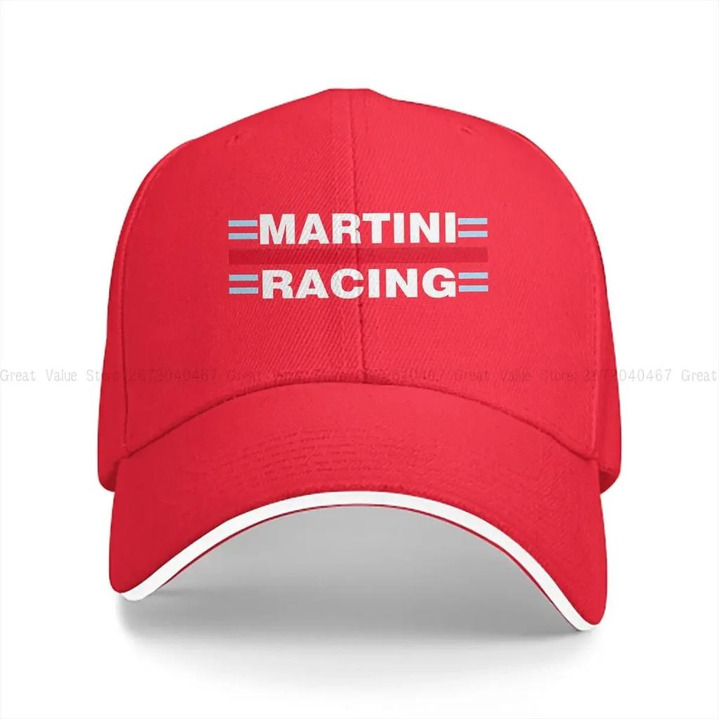 Washed Unisexs Baseball Cap Martini Racing Trucker Snapback Caps Dad Hat Formula 1 F1 Golf Hats