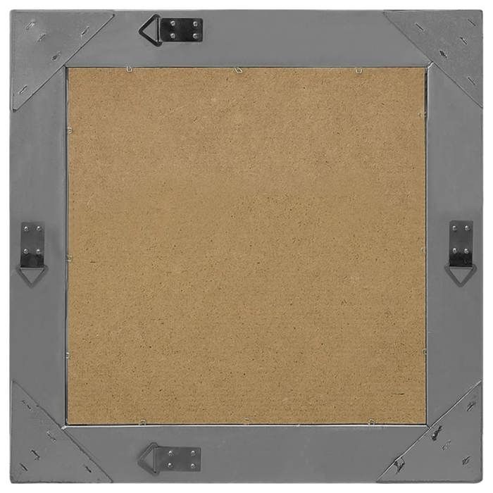 VidaXL Miroir mural style baroque 50x50 cm noir 320315
