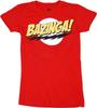 The Big Bang Theory T-Shirt Bazinga! Sheldon Mind Bullets Cooper Comedy Sitcom