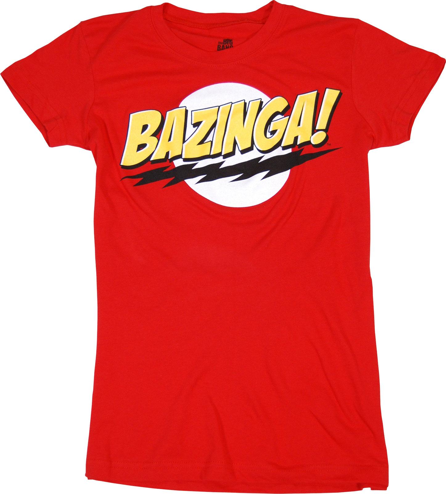 The Big Bang Theory T-Shirt Bazinga! Sheldon Mind Bullets Cooper Comedy Sitcom 3XL