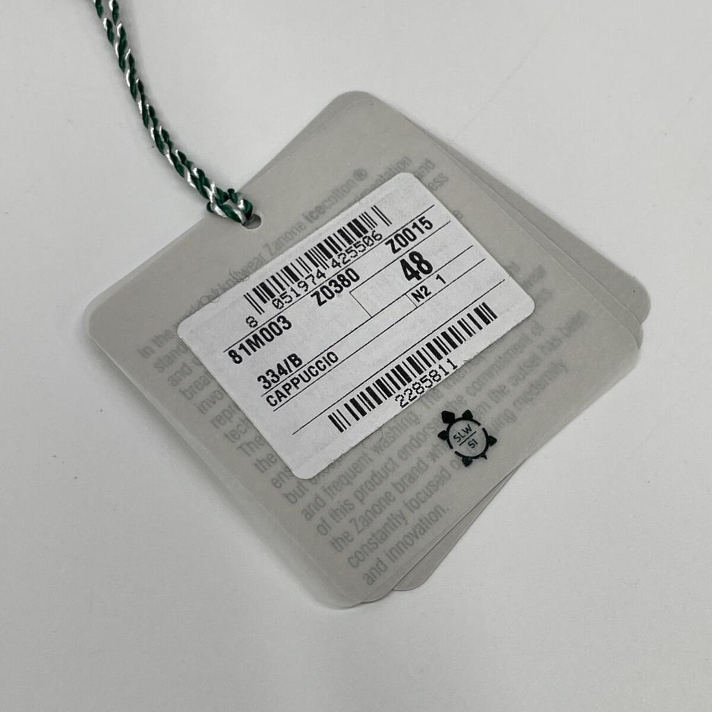 ZANONE 81M003 Z0380 Schwarzer Eisbaumwoll-Pullover Parka Tops 48 schwarzGebraucht