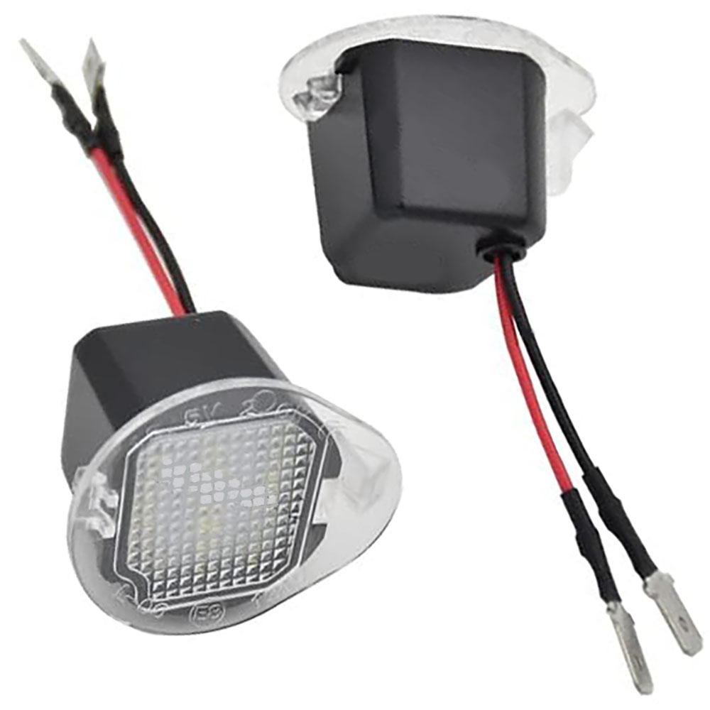 

1 Pair White Led Under Side Mirror Lights For Jeep Grand Cherokee 2014 - 2017