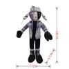 Peluche de Friday Night Funkin Muñeco Relleno de Anime Skid Pump Whitty Figuras Suaves Novio Modelo Espeluznante Niños Niños Fans Regalos