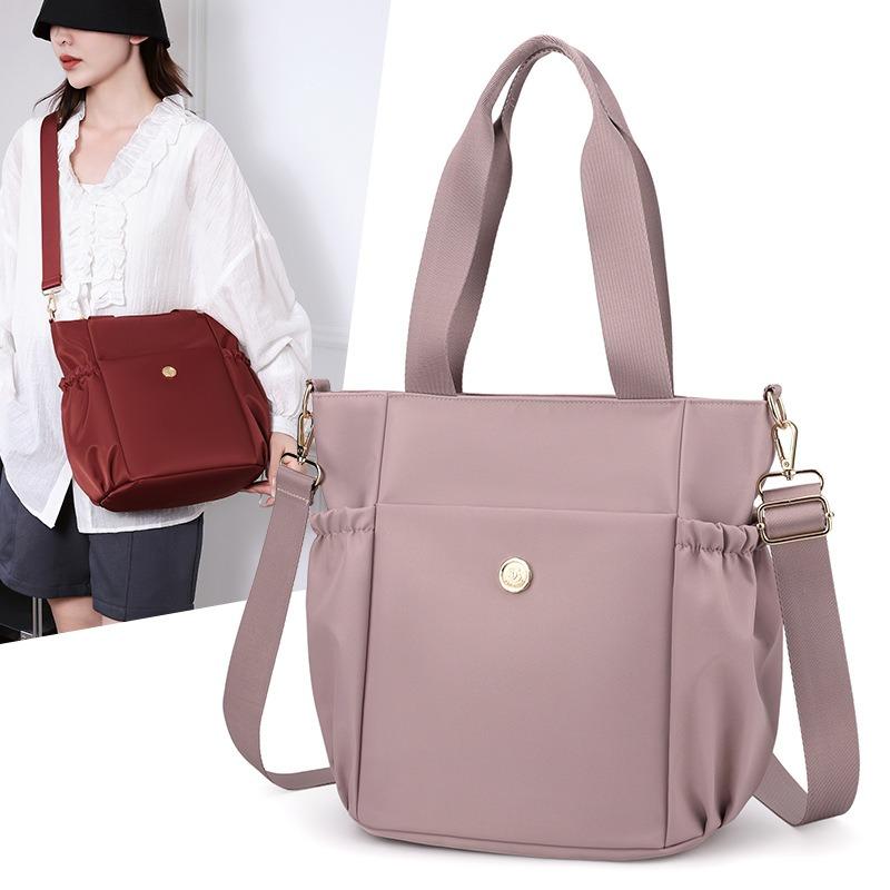 Women's Shoulder Bag Summer New Nylon Cloth Handbag Lightweight Nylon Bag Trendy Women's Tote Bag