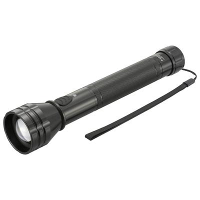 OHM Electric Red Kaiser 1350 Lumens LED Flashlight, Handheld, Waterproof, Zoomable, Model LKS-Y231WZ-K2 (08-1024)