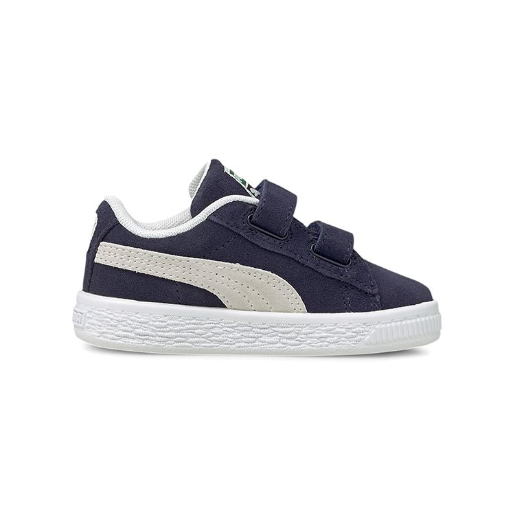 Puma Suede Classic 21 AC Infant Peacoat Baby Sneakers Blue White 380564-03