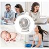Fan Quiet Charging Small with Clip USB Desktop Dormitory Electric Mini Car Hand Held Fan