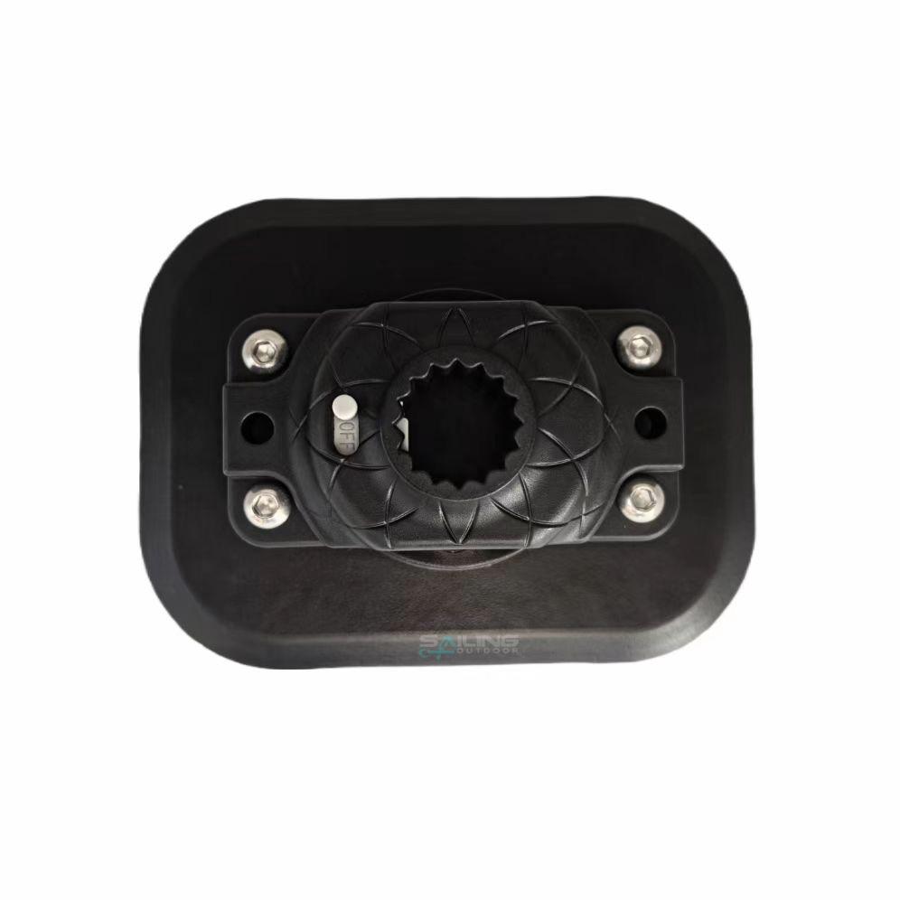 Anti-Slip PVC Expansion Base Pad 15x11.5cm for Inflatable Boat Paddle Board