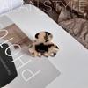 Korean Tortoiseshell Acetate Hair Claw - Small, Stylish Bangs Clip