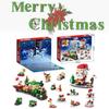 Engaging Compatible Lego Christmas Block Set With 24 Boxes And 400 To 800 Pieces