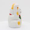 Craftsman House Seto Ware Good Luck Porcelain Small Maneki-neko (Yellow Spot)
