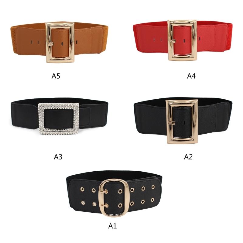 Stretchy Waist Belt Solid Color Woven Stretchy Belt for Wrap Dress Halter Dress Night Club Sexy Belt for Party Dancing