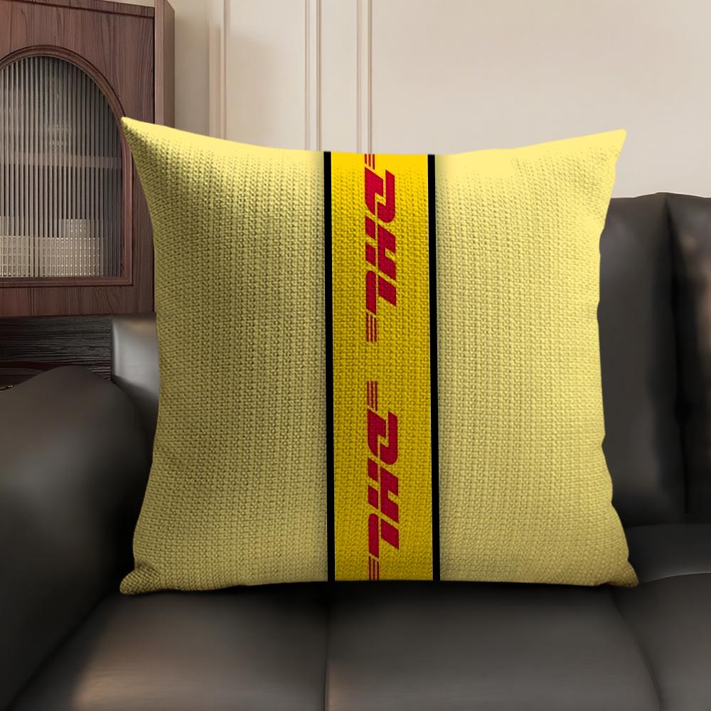 D-Dhl Hot E-Express Cushion Cover Summer Breathable Linen Organic Fabric Double-Sided Printing Sofa Pillow Case Home Decor