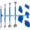 Tile Seam Pressing and Scraping Tool Set - 9 Pieces