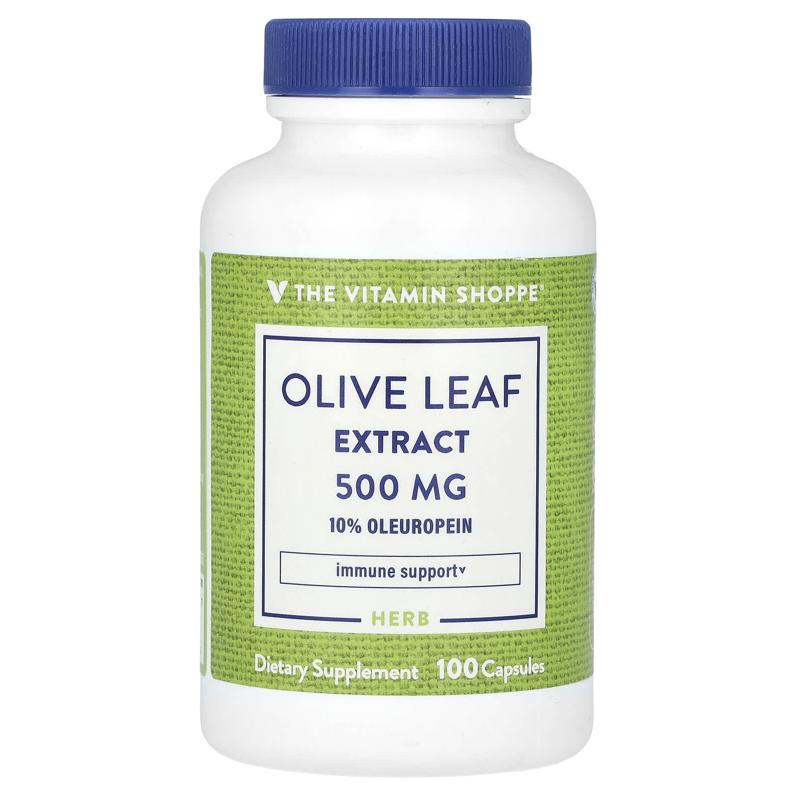 

Olive Leaf Extract, 500Mg, 100 Capsules