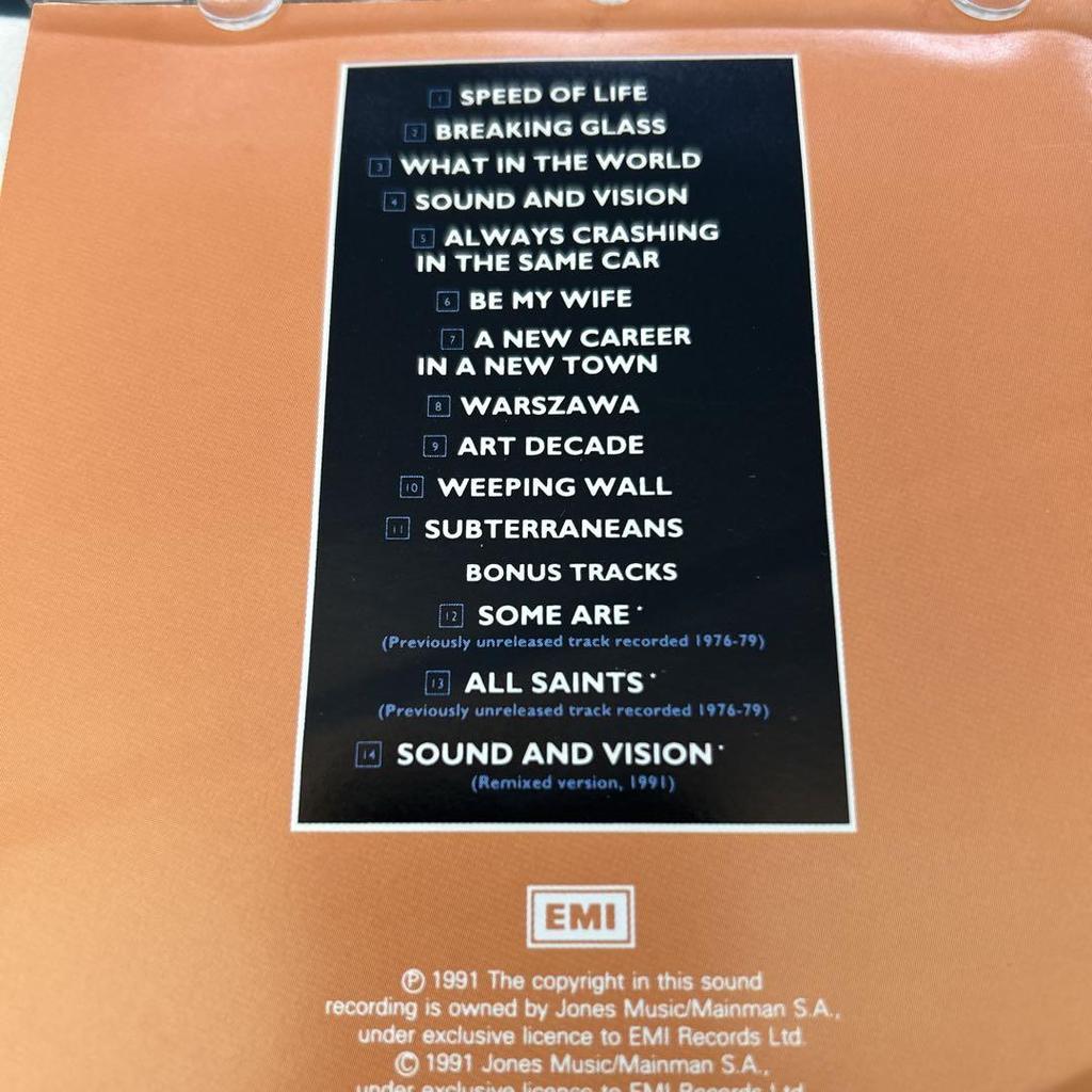 [USED] David Bowie / Tin Machine CD Western music 3-disc set