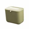 No-Hole Wall Hanging Rubbish Bin 7/11L Kitchen Storage Box Compact Bathroom Trash Can  Kitchen
