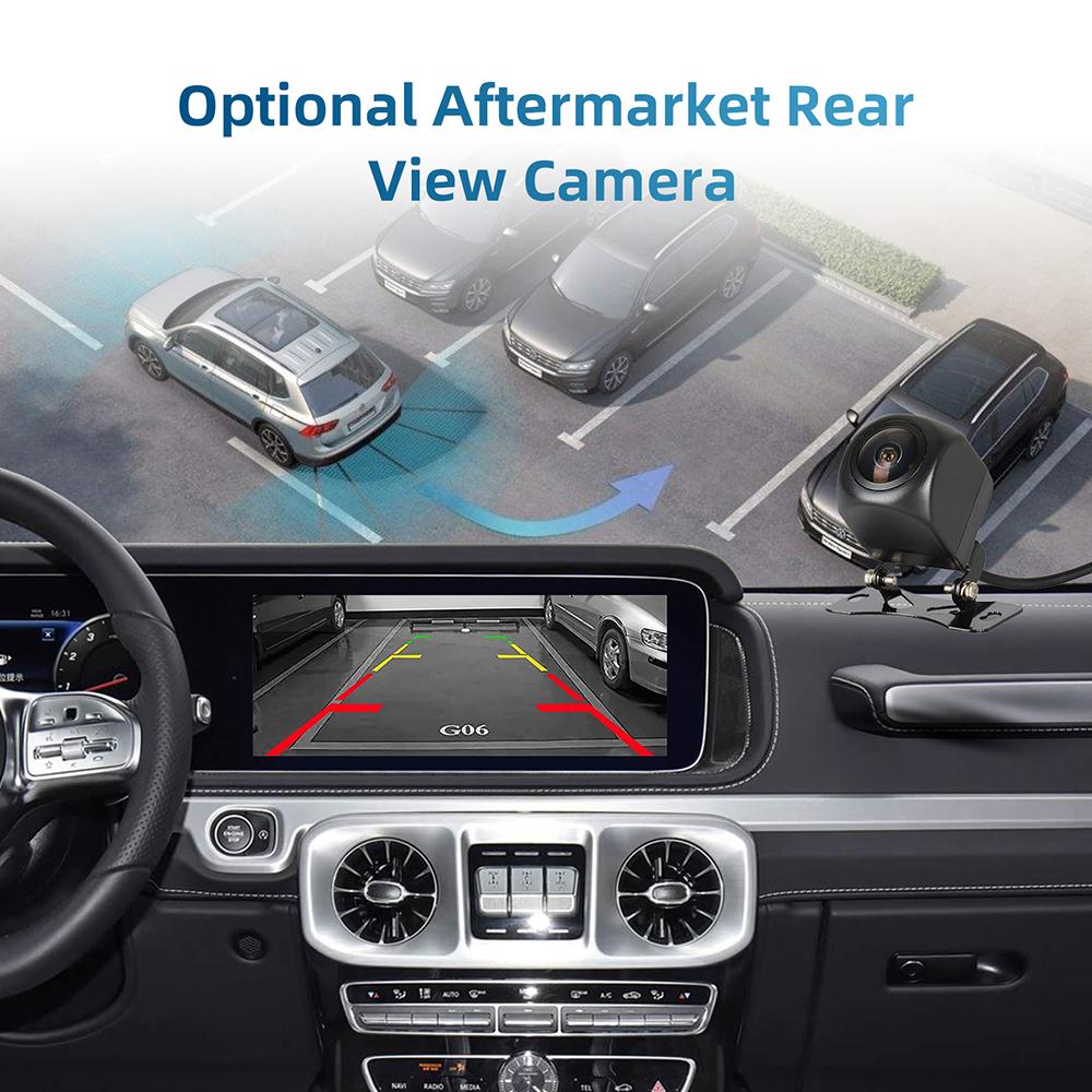 Wireless CarPlay Android Auto Fits For Mercedes C E S G Class CLS GLC Sprinter NTG 5.5 Car Play Android Auto Rear Camera