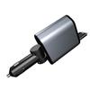 120W Car Charger Fast Charge One to Four Car Cigarette Lighter Plug 4 Port Car Charger Flash Charge Extension Cable Dropshipping