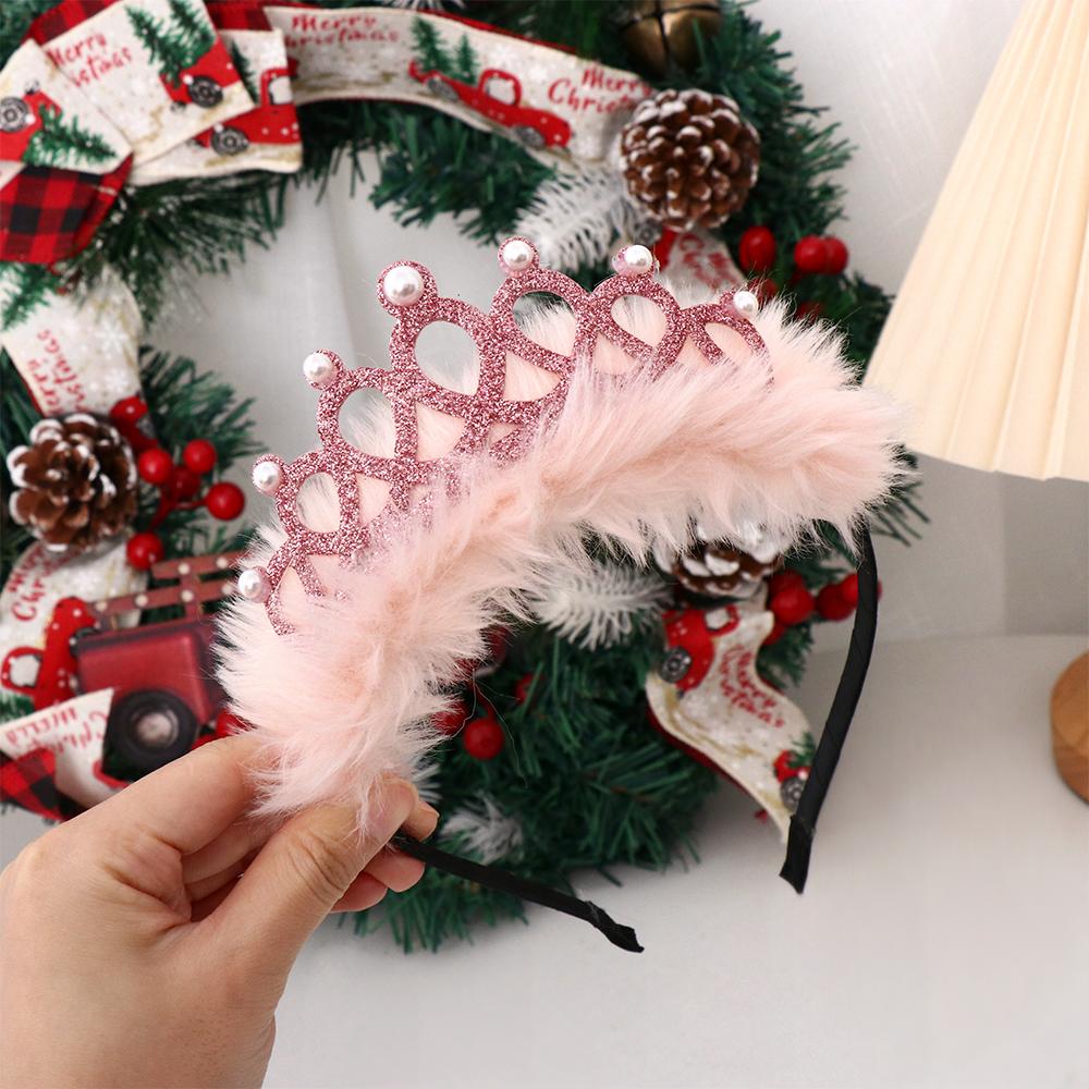 Cute For Party Crown Children Kids Girls Hair Band Hair Hoop Birthday Headwear Headband