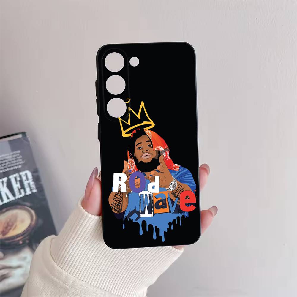 25 R-Rod W-Wave Phone Case For Samsung Galaxy A73,72,51,53,52,71,22,5G,Note,J7,8,9 Soft Black Cover