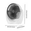 Desk Fan ,Air Cooling ,2 Speed Quiet ,Small Table Mini for Outdoor Home Camping